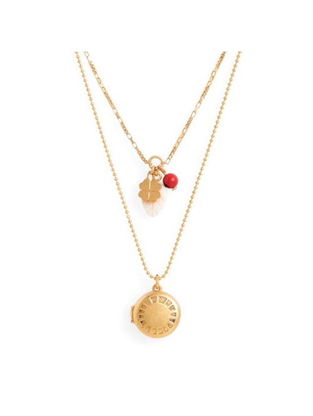 Madewell Engraved Locket Necklace - Picture 4 of 7